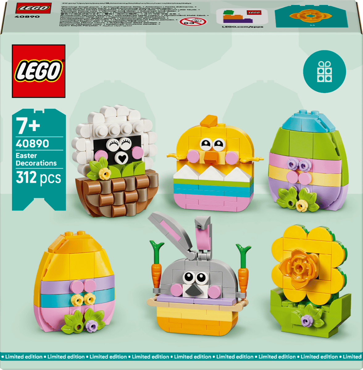 Lego 40890 Seasonal Easter Decorations Gift Ideas - Brand New and Sealed