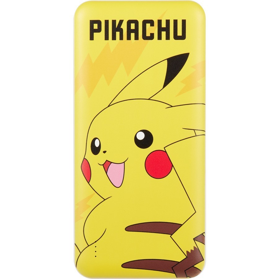 Volkano Pokemon 10,000mAH Powerbank Ultra Slim 3 Charging Points USB-C 2X USB-A