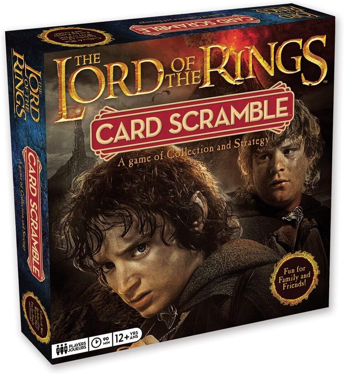 CARD SCRAMBLE - THE LORD OF THE RINGS Board Game : NEW