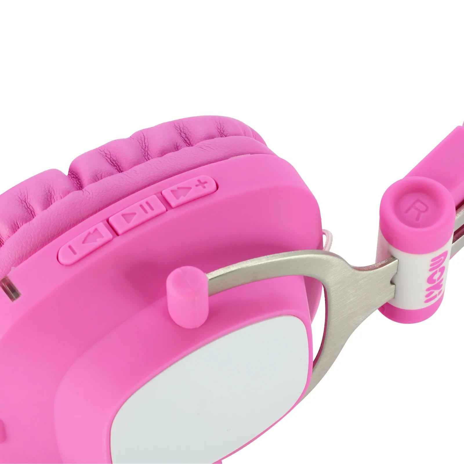 Moki Exo Kids Wireless Bluetooth Headphones with Mic - Pink