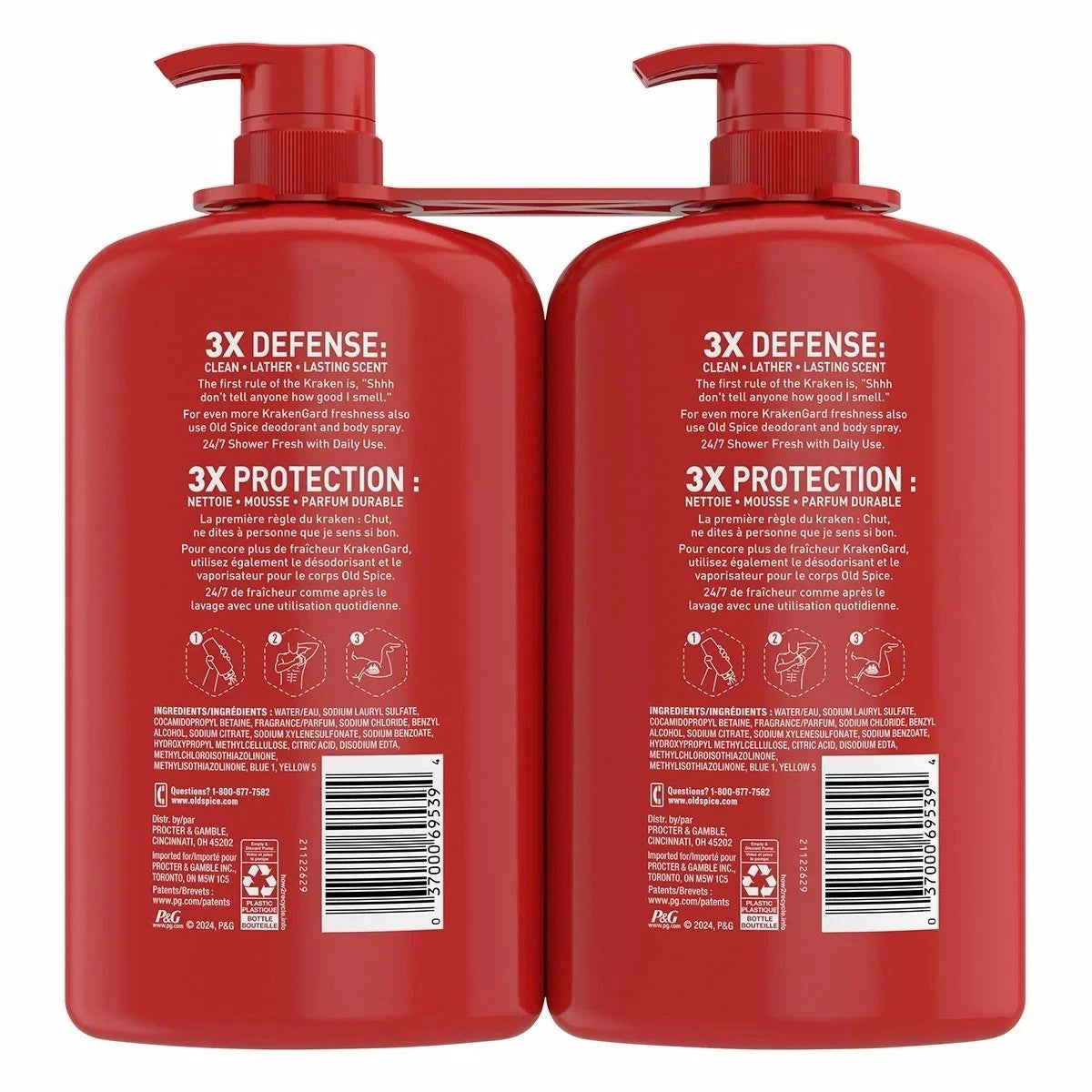 Old Spice Krakengard 2 x 987ml