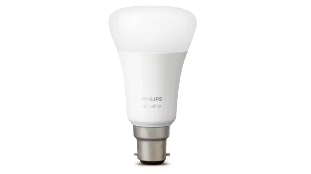 Philips Hue Warm White 2700K 9W A60 B22 Bulb with Bluetooth Zigbee App Control