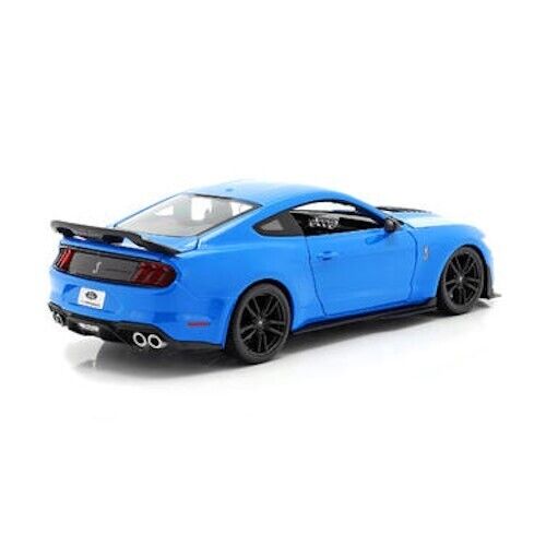 Maisto 1/18 Diecast Special Edition 2020 Mustang Shelby GT500 Pure Blue