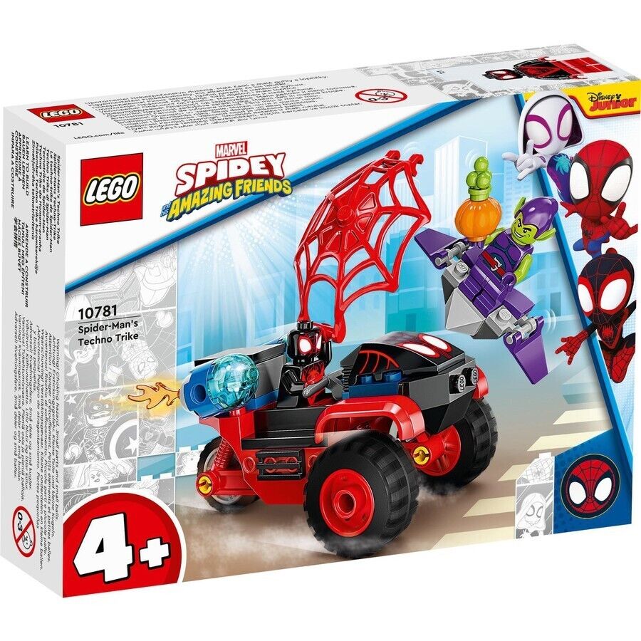 LEGO 10781 Marvel Spider-Man Miles Morales: Spider-Man’s Techno Trike Set Spidey