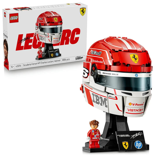 LEGO Editions: Scuderia Ferrari HP Charles Leclerc Helmet (43014), LEGO Ideas,