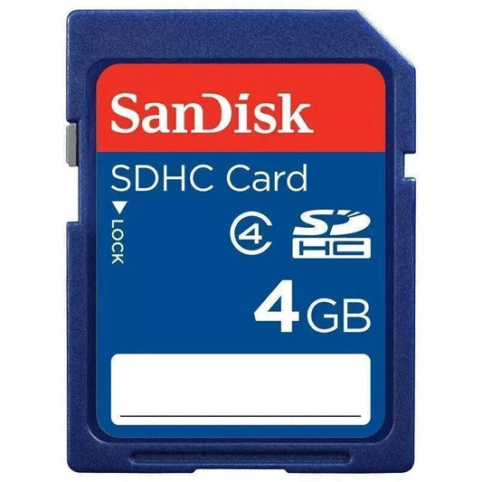 Sandisk 4GB SDHC 4 GB G SD HC Memory Card 4G in Sydney Genuine Class 4