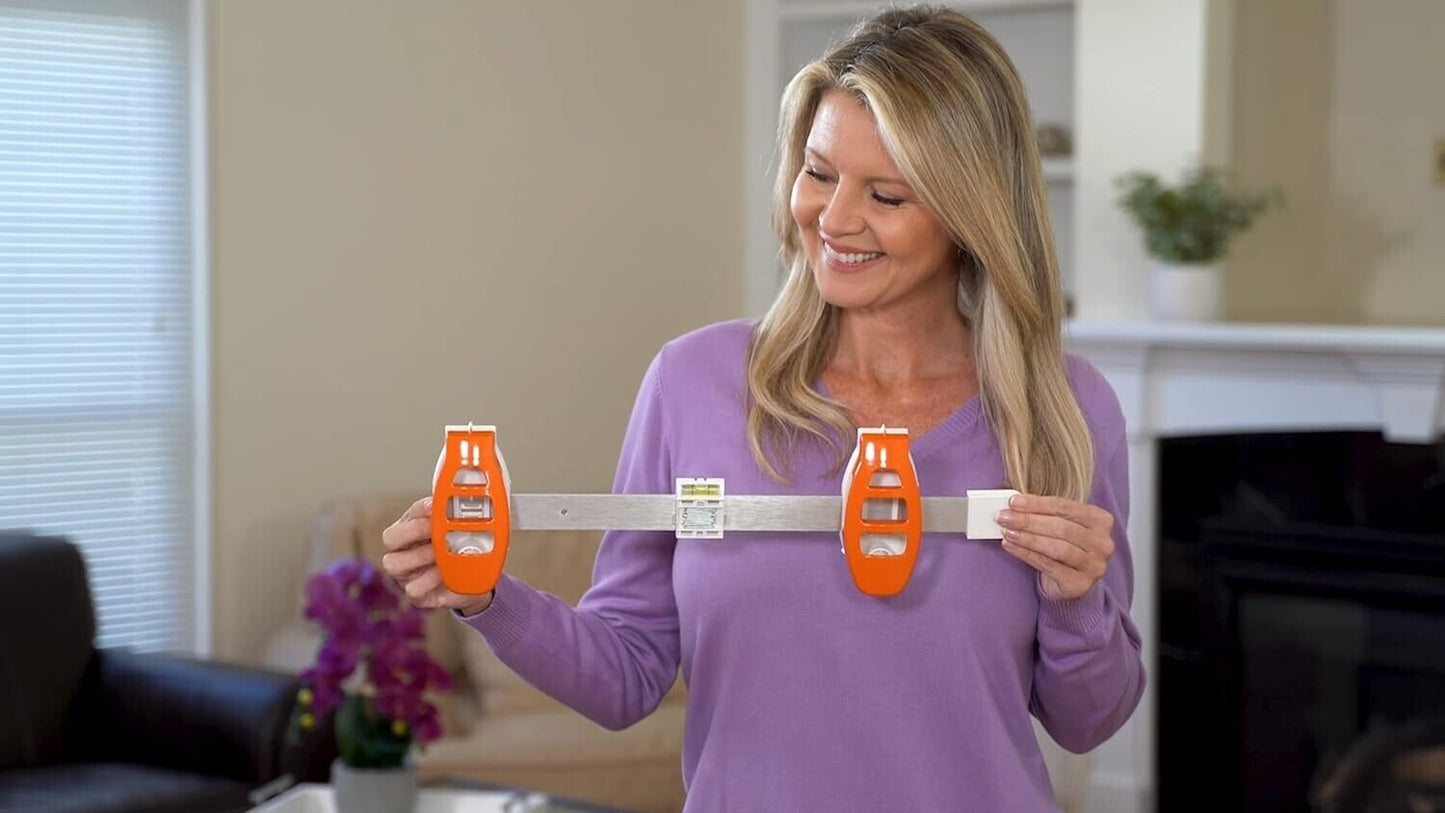 HANG HERO Picture Frame Hanging Tool AS SEEN ON TV Built-In Level No Tools Easy