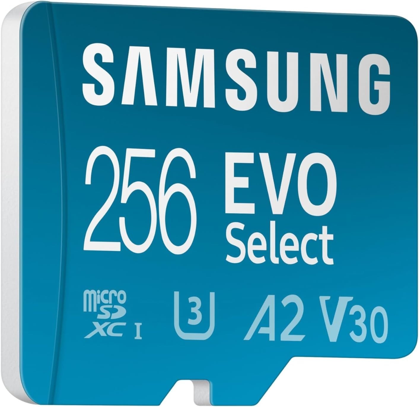 Samsung 256GB EVO Select Plus microSD Card A2 V30 U3 160MB/s + Adapter