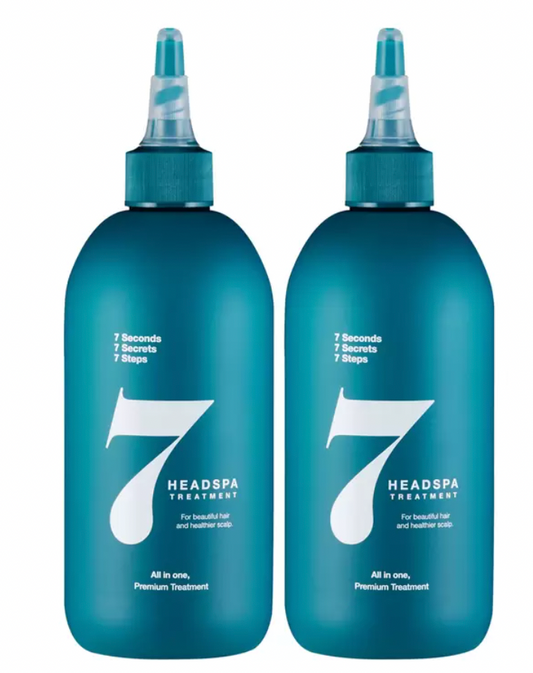 2 x 200ml Headspa7 Premium Hair Treatment
