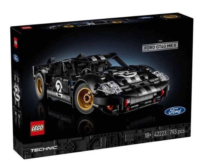 LEGO 42223 - 1966 Ford GT40 MKII Race Car  - Technic - New - AU
