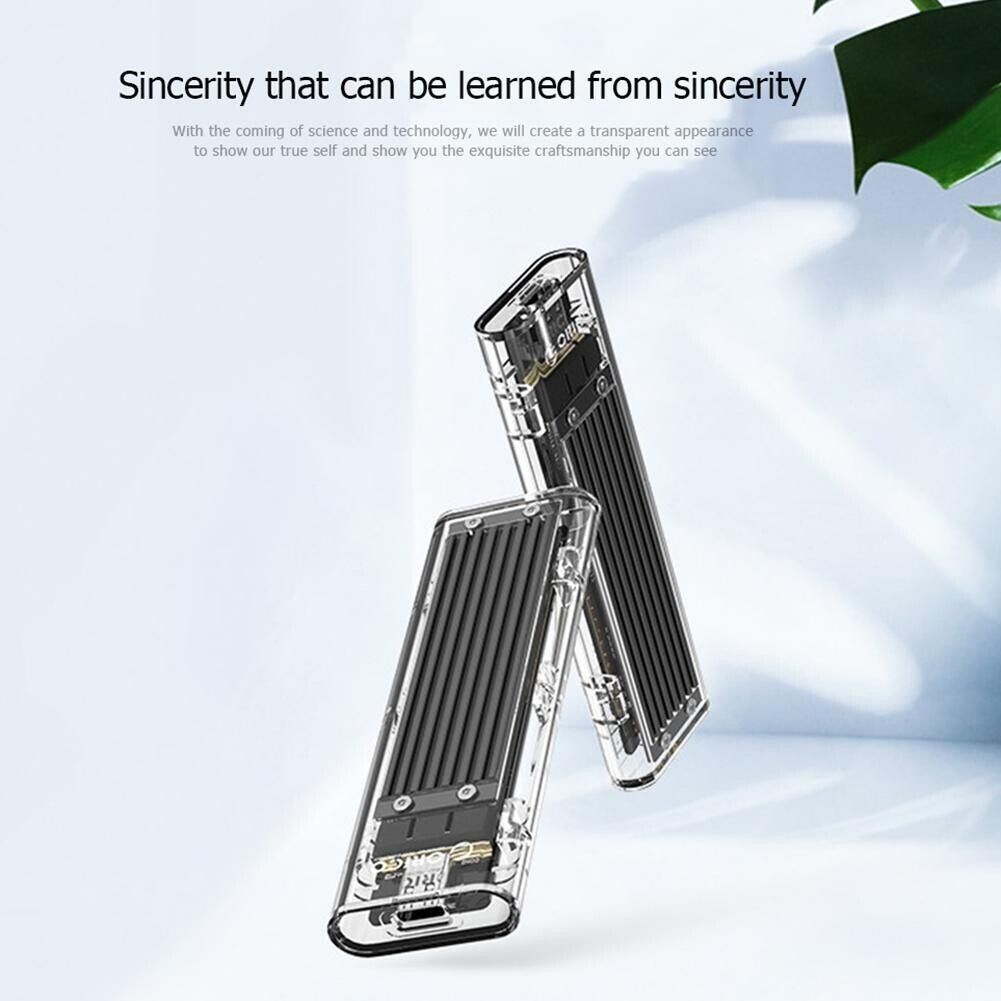 ORICO TCM2F-C3 NGFF to TYPE-C M.2 SSD Box Solid State Drive Hard Drive Disk Case