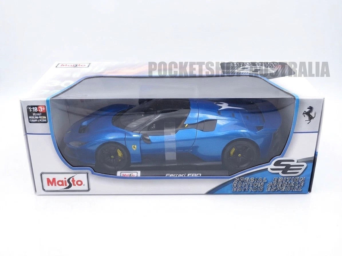 Maisto 1:18 Diecast Special Edition – Ferrari F80 (Blue)