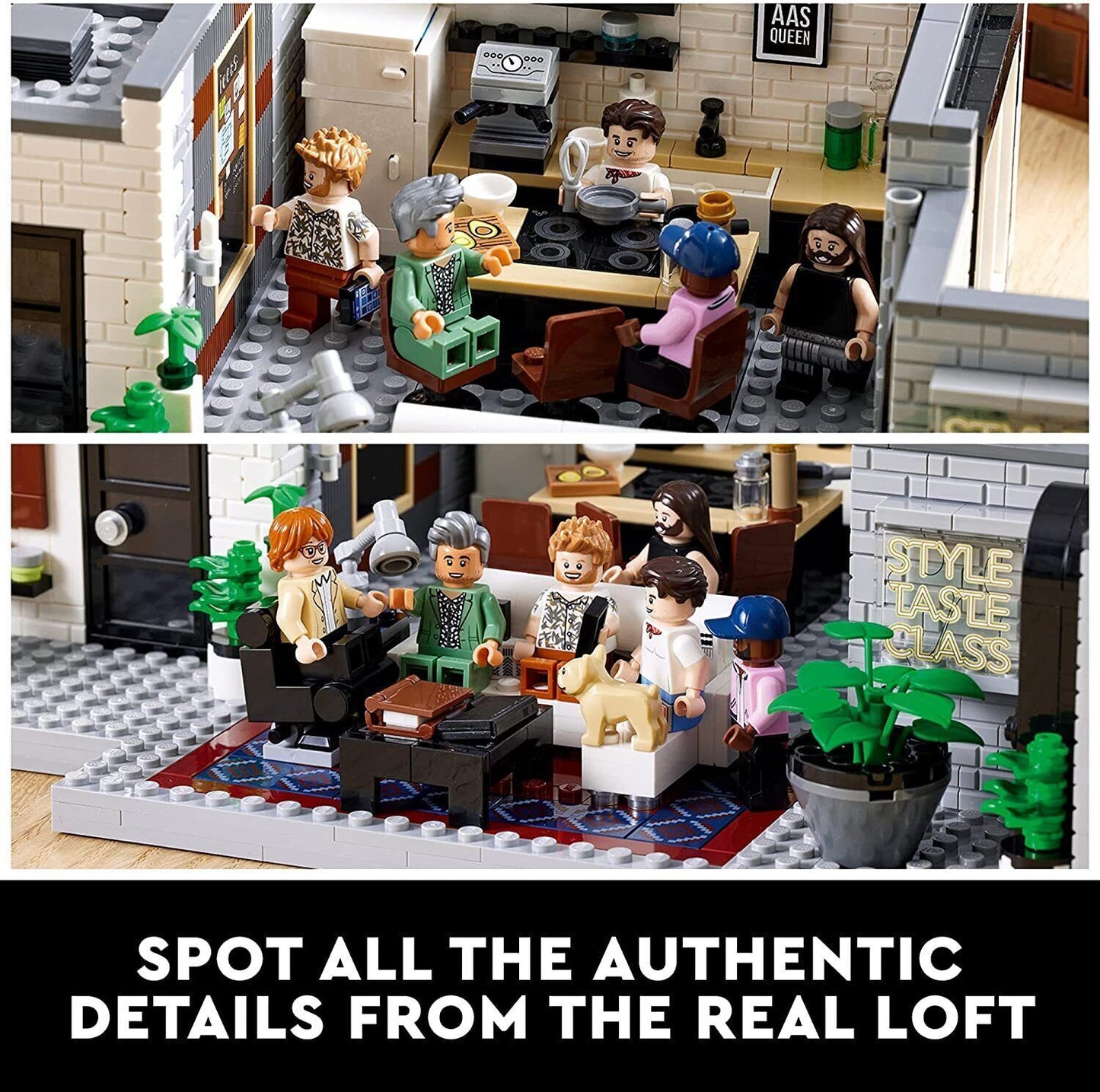 LEGO Icons 10291 Queer Eye - The Fab 5 Loft 