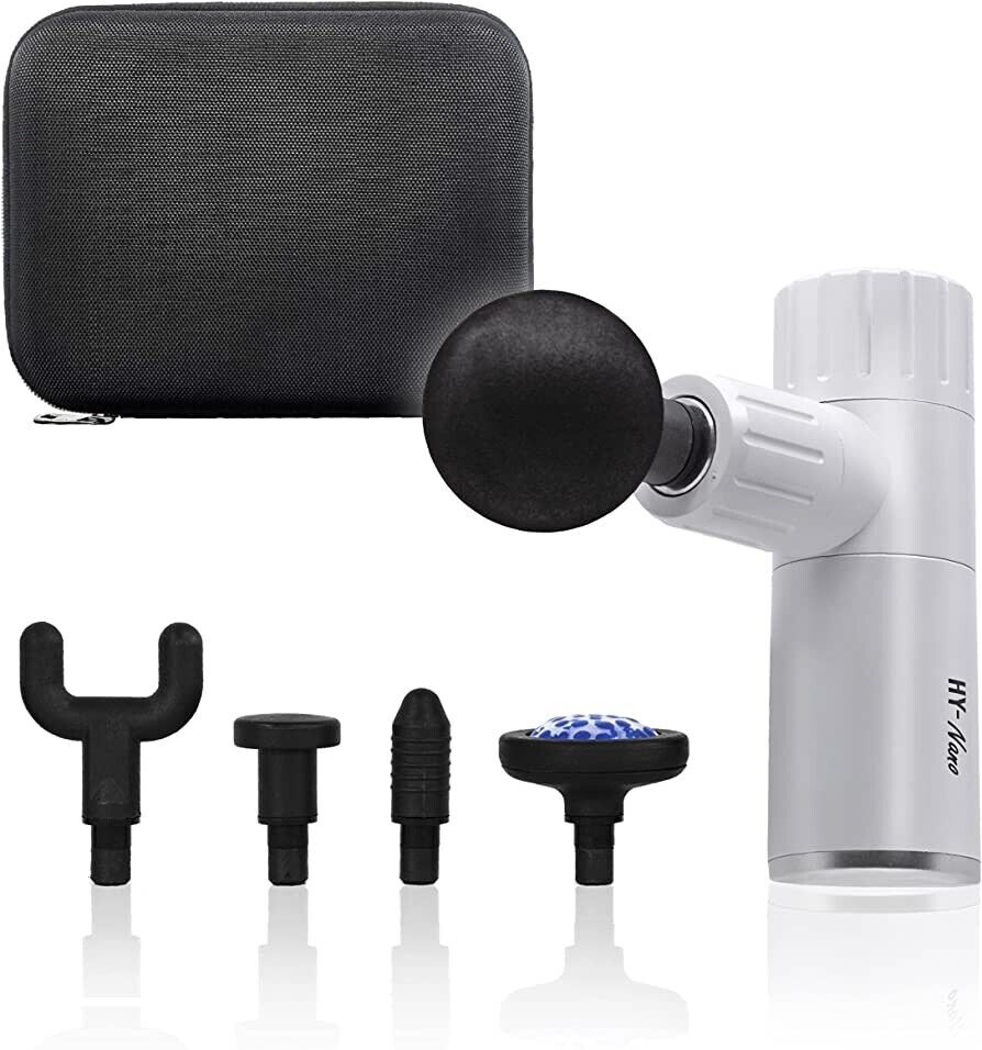 HY-IMPACT Nano Muscle Massager AS SEEN ON TV Rechargeable Compact Massage Gun