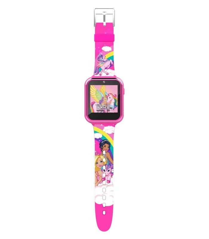Barbie Kids Smart Watch - Pink /Camera Time Learning Video & Calculator