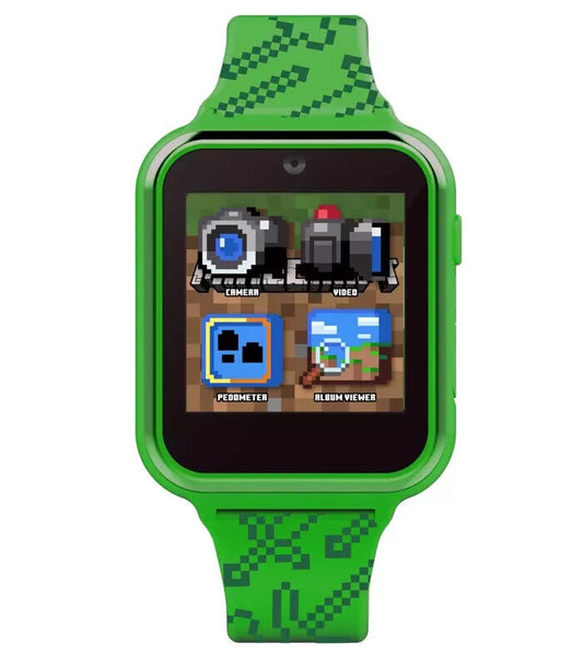 Mojang Minecraft Smart Watch Camera Time Learning Video & Calculator