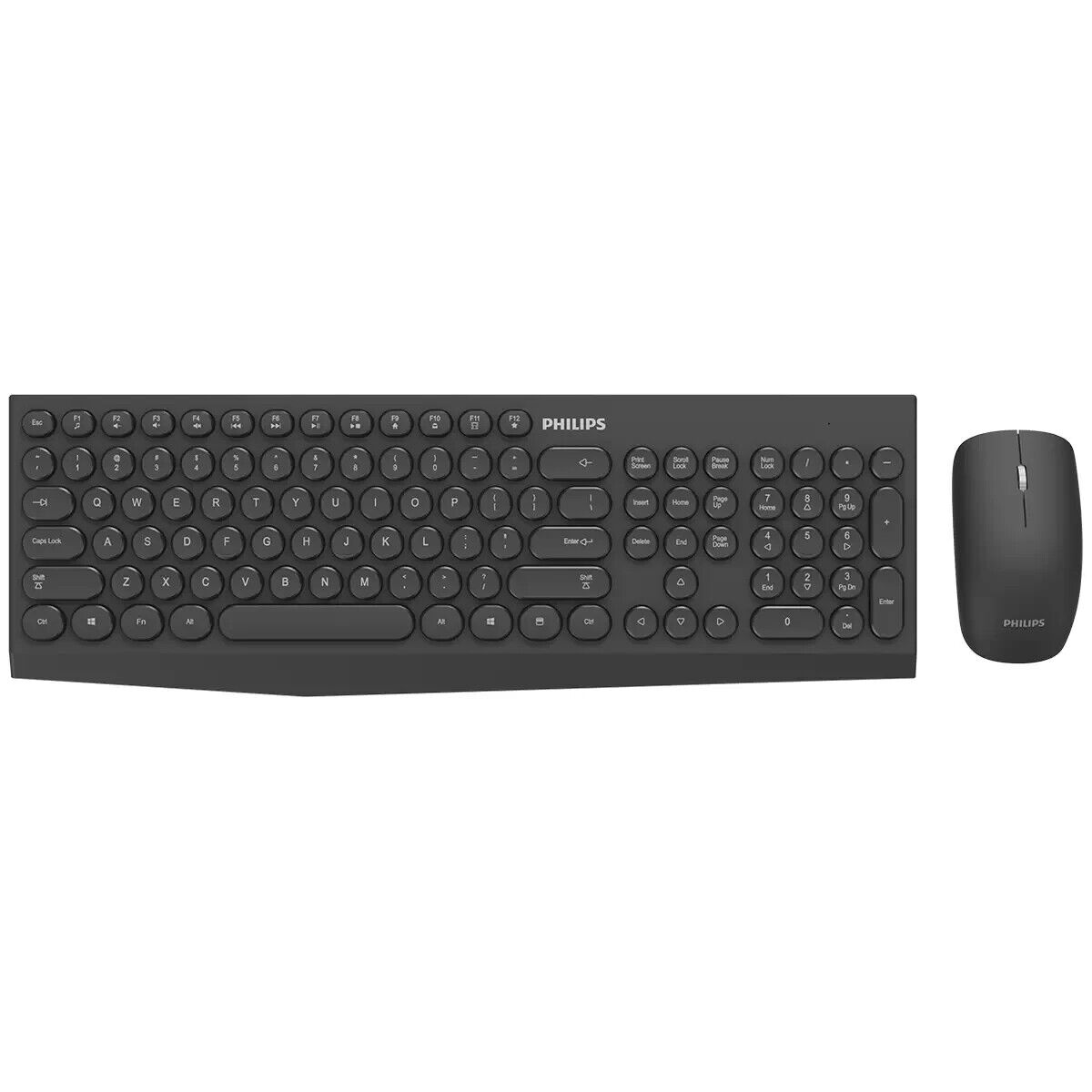 Philips Wireless Keyboard Mouse Webcam Bundle SPT6323 CP11-AF200V PC Windows Mac