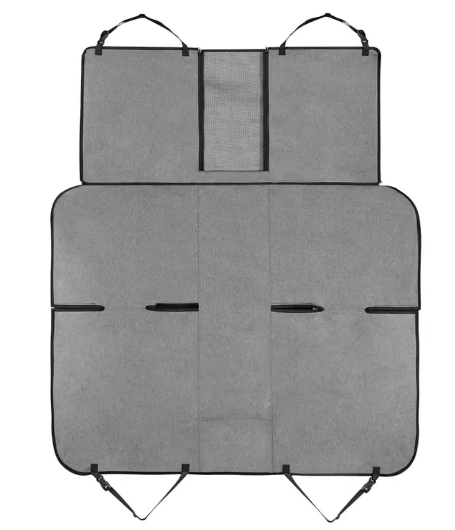 Road Comfort Pet 4-In-1 Dog Car Seat Cover Protector Durable Nonslip Hammock