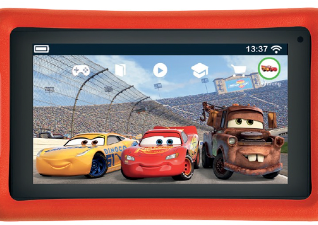 Pebble Gear Disney Cars 7" Kids Tablet