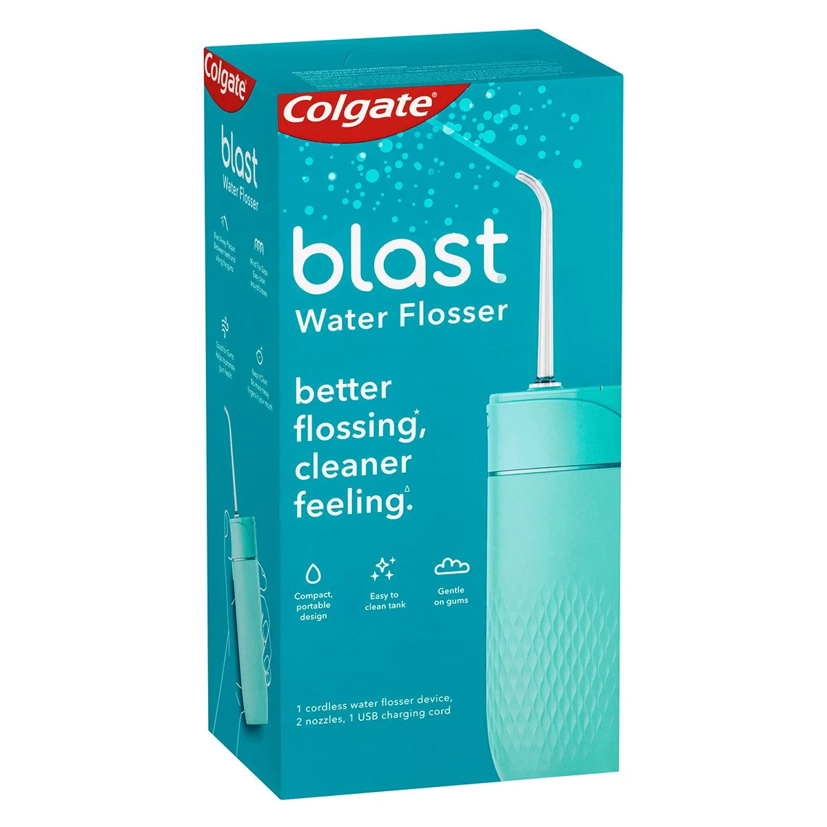 Colgate Blast Water Flosser Cordless Water Resistant Rechargeable RRP $119