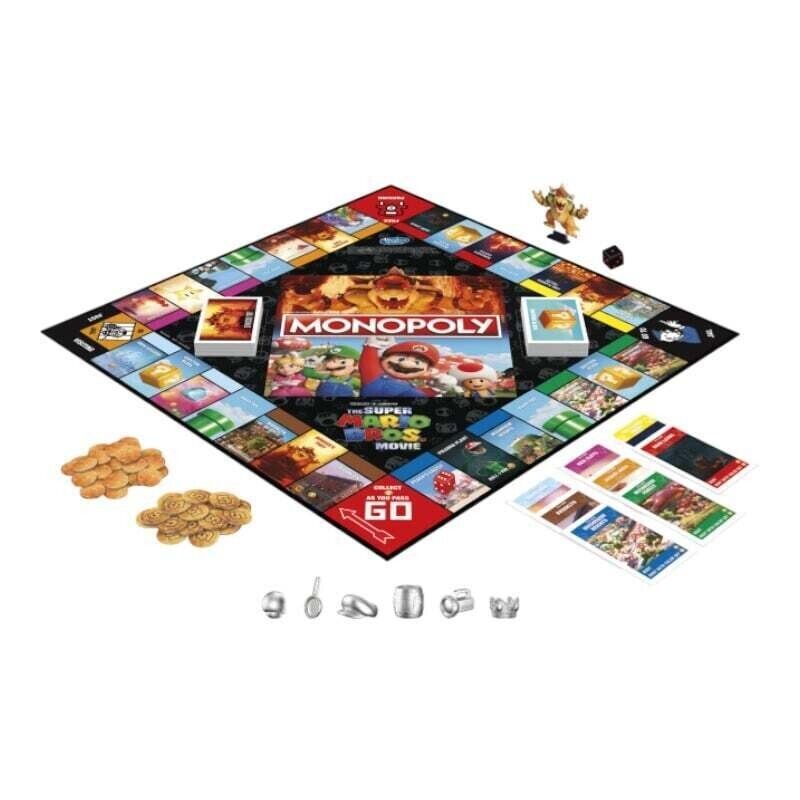Monopoly The Super Mario Bros Movie Edition Board Game