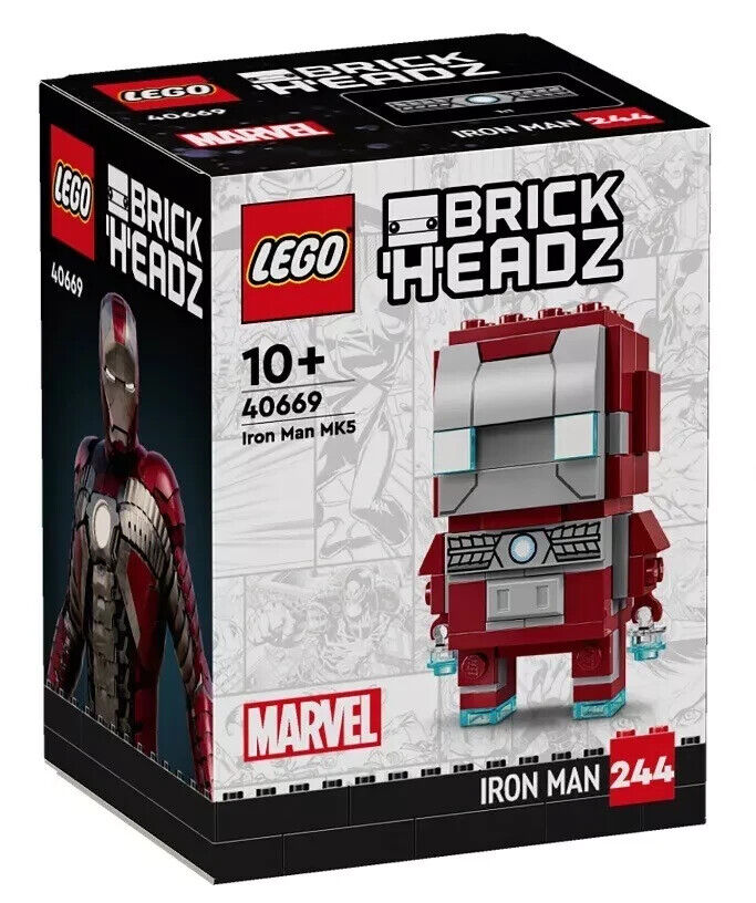 Lego Brickheadz Iron Man MK5 40669 Brick Headz Ironman