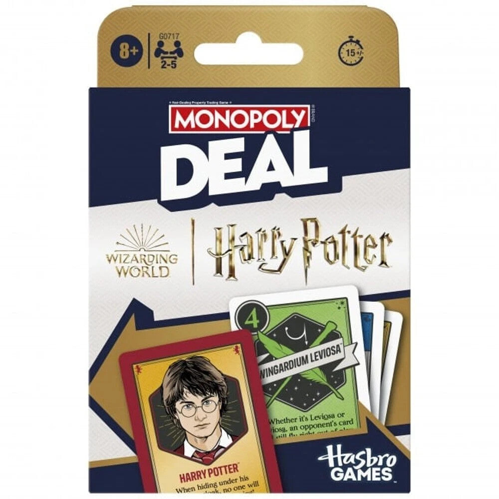 Monopoly Deal Harry Potter NEW Card Game Hasbro Wizarding World