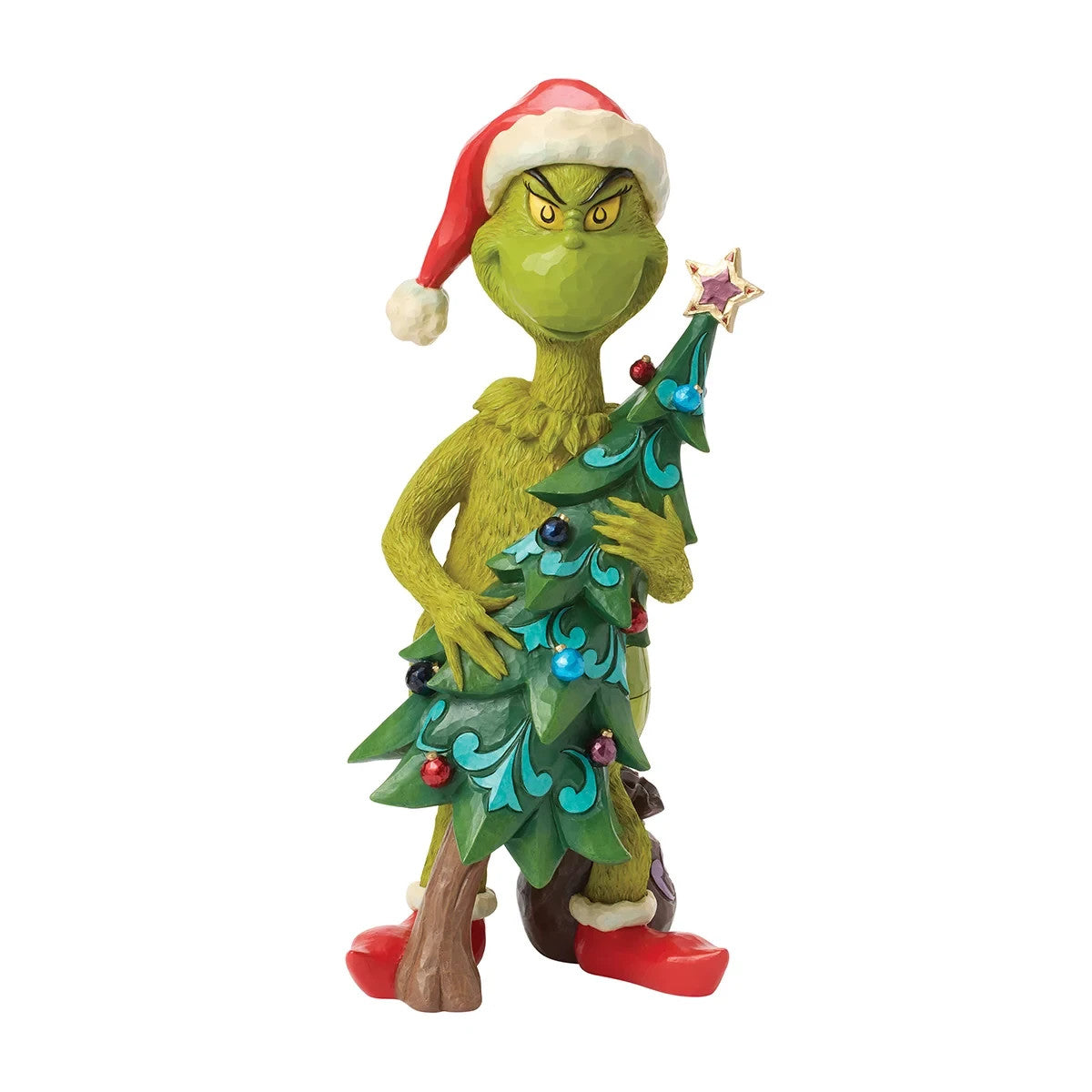 Jim Shore Holiday Grinch Statue