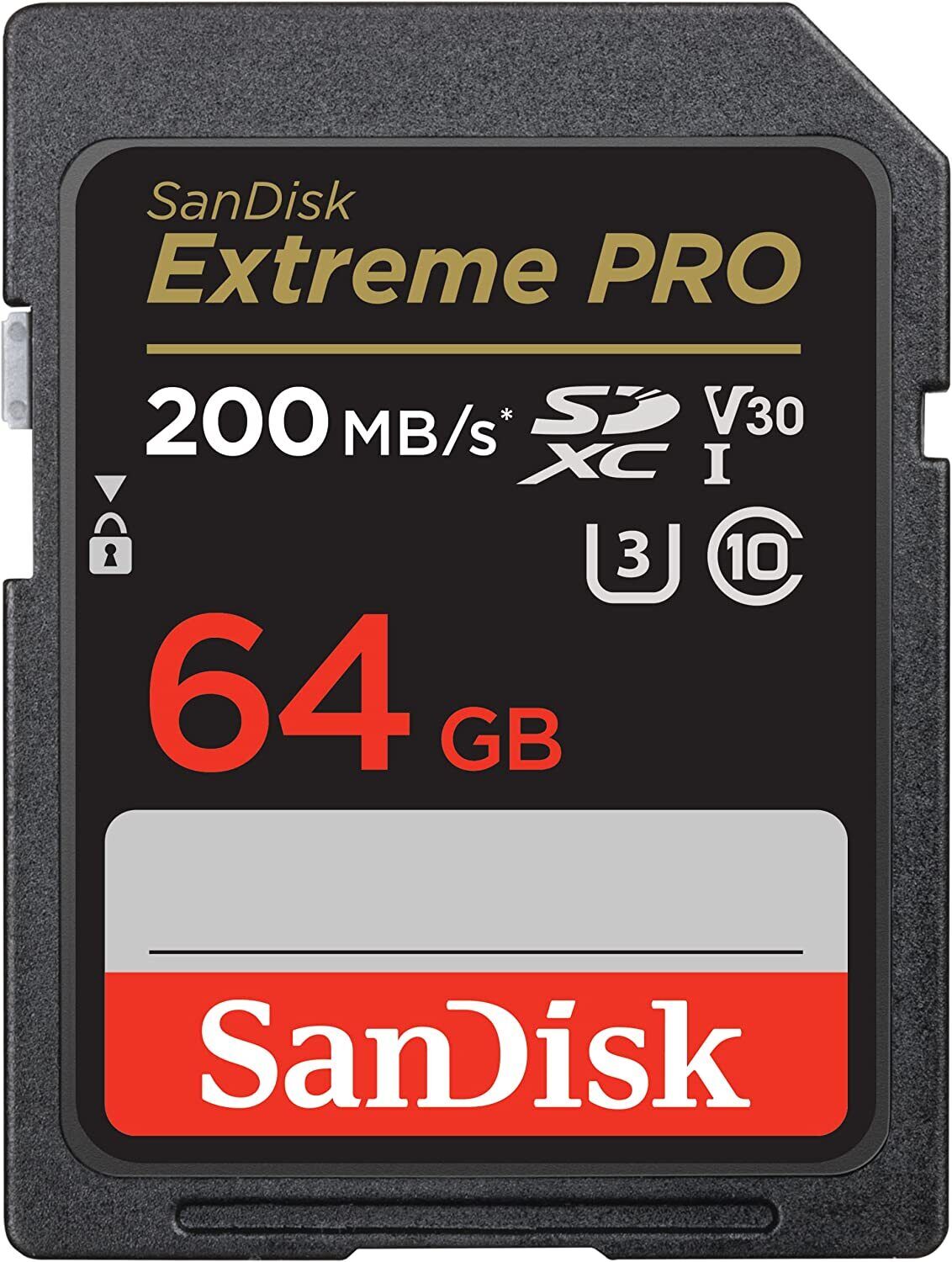 SD Card SanDisk 32GB 64G 128G 256G 512G Extreme PRO SDHC SDXC Camera Memory