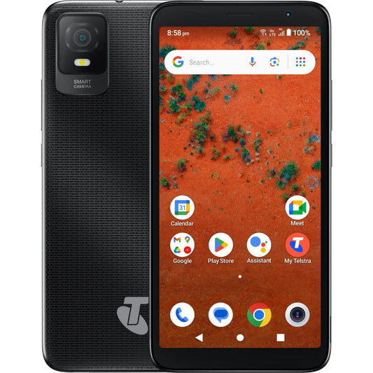 TELSTRA T-INSPIRE RIO 4G 4GX VoLTE 32GB/2GB 6.0" BLUE TICK ANDROID MOBILE PHONE