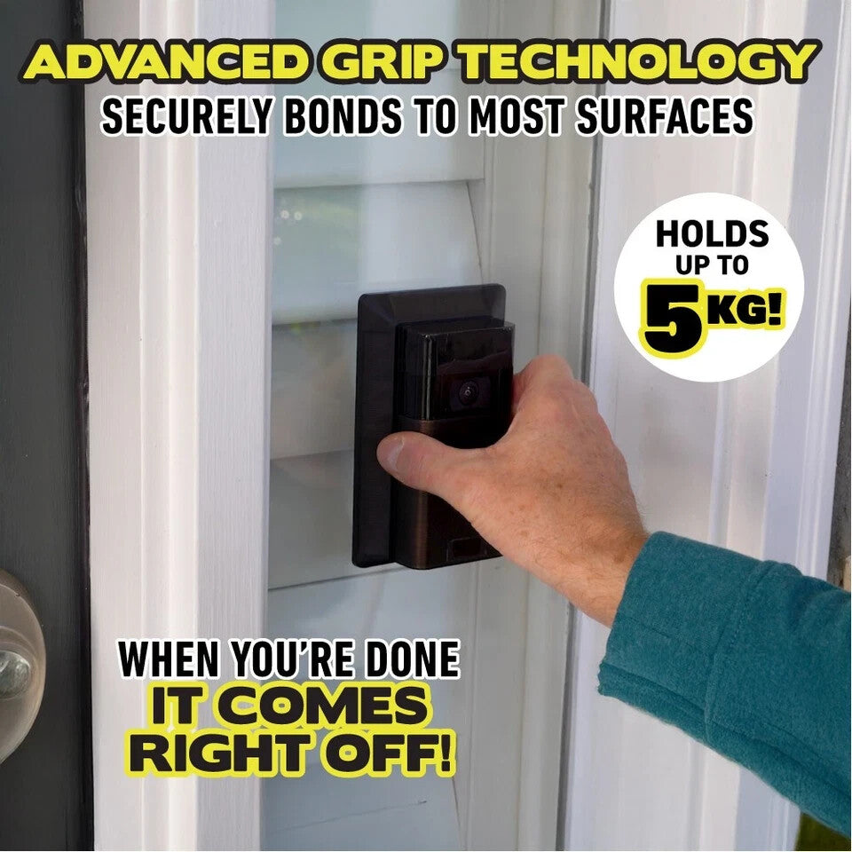 Genuine Alien Tape EASY CUT 3 Pack, Reusable Non-Adhesive Double Sided Tape