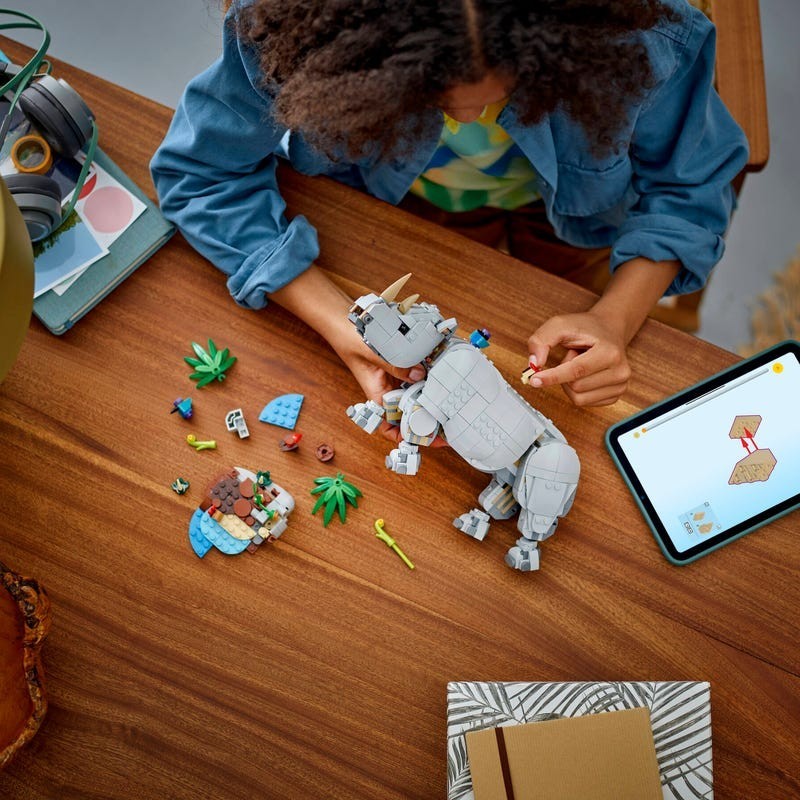 LEGO Creator 31171 - Majestic Rhino with Birds 3-in-1