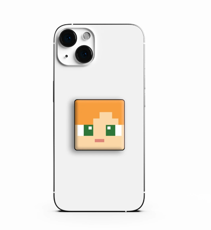 Minecraft Phone Grip - Alex
