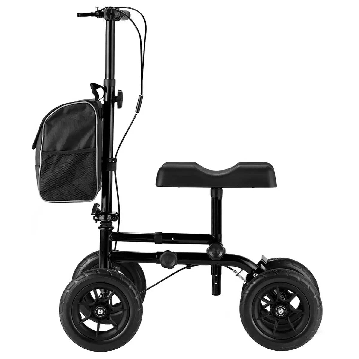 Altus Knee Walker Scooter All Terrain 10 Inch Wheel Black