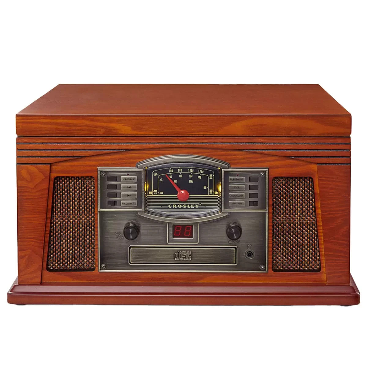 Crosley Lancaster Turntable With Bluetooth - Paprika