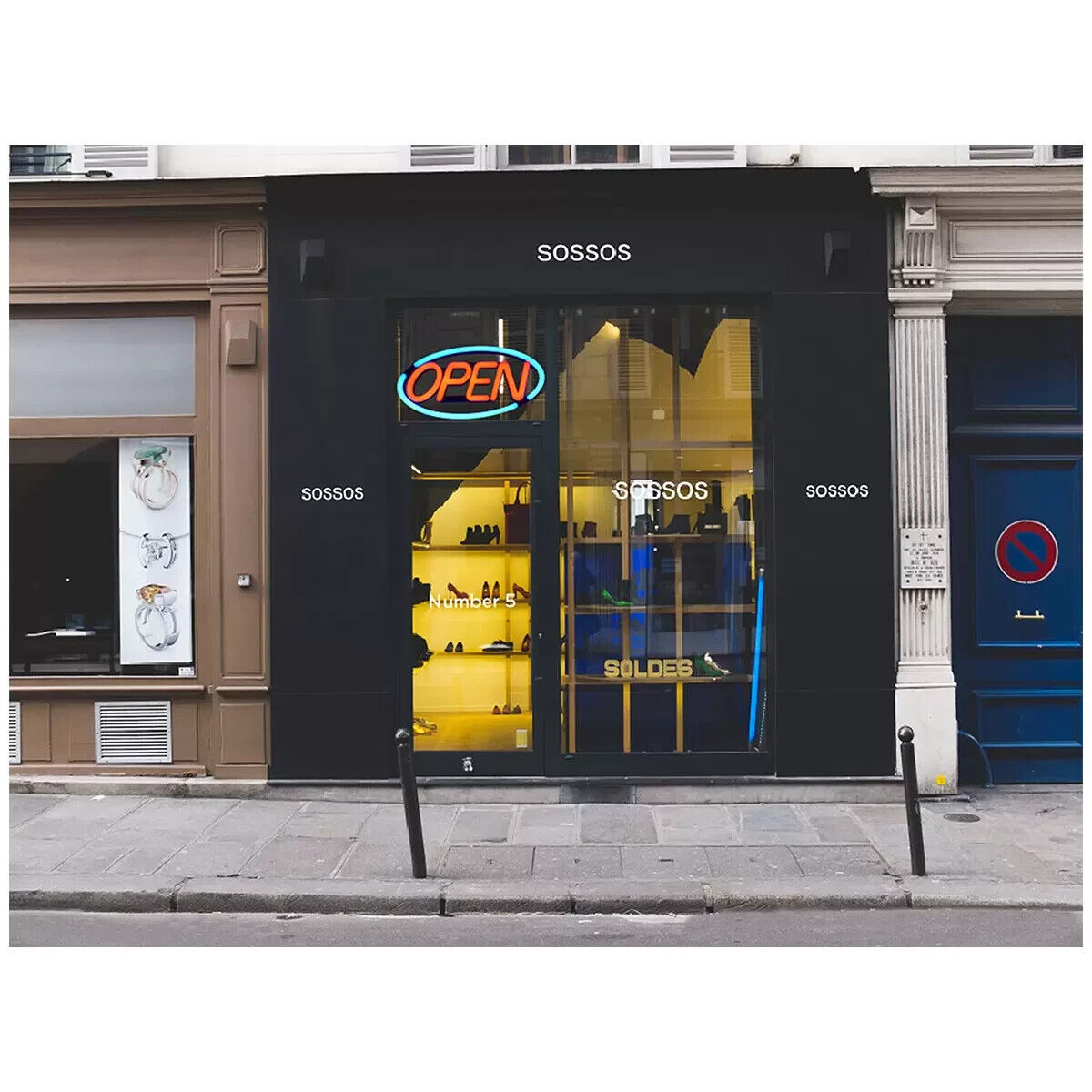 Chosen LED 58 x 30cm Neon Open Close Shop Sign