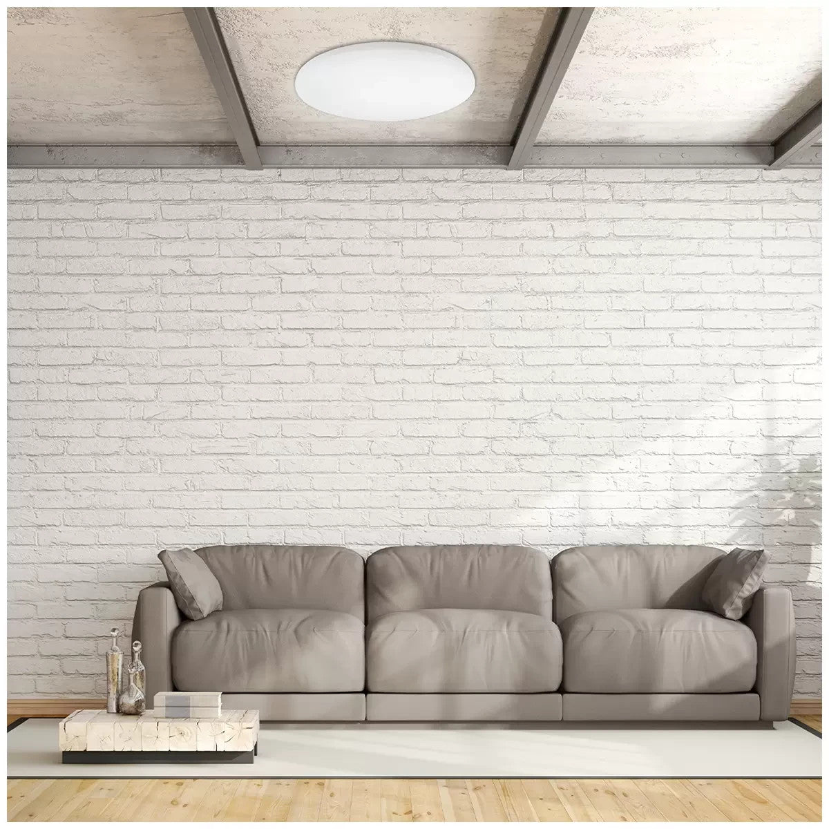 Feit Electric LED Dimmable 6500K Daylight Round Ceiling Light w/ Remote Control
