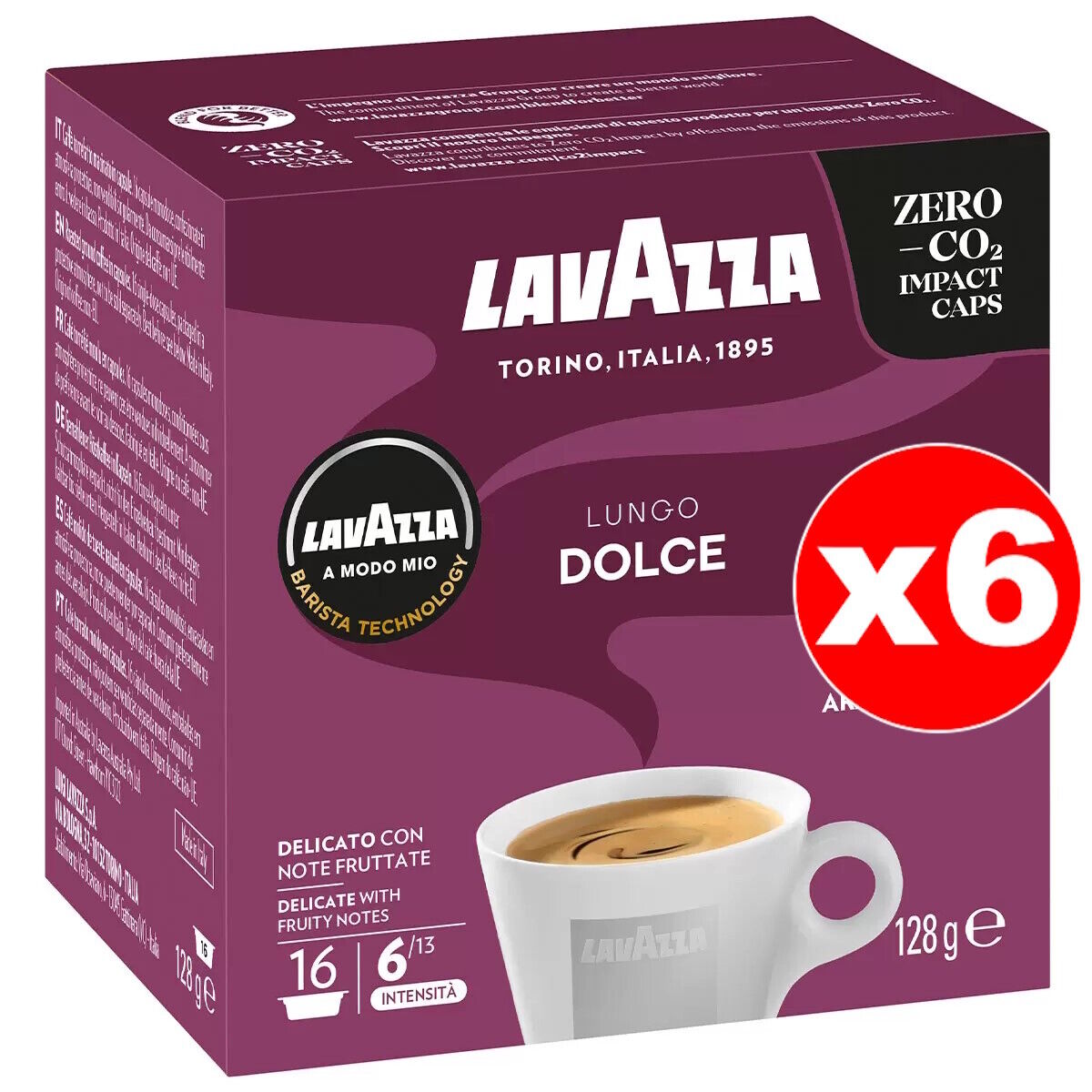 96 Capsules X Lavazza A Modo Mio Coffee Capsules Espresso Coffee Machine Pods