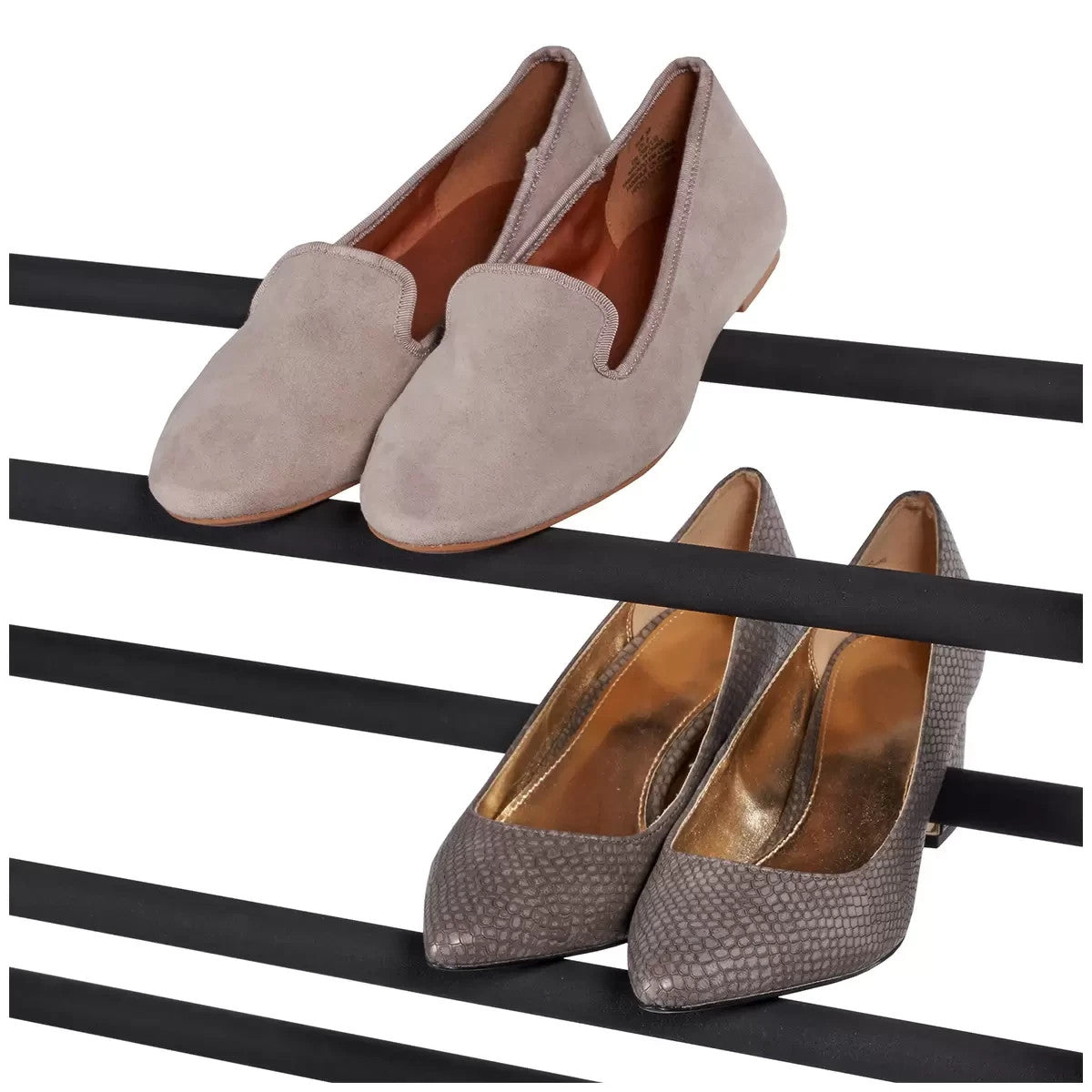 New Neatfreak Set of 2 Stackable Shoe Rack 2X 650mm Height