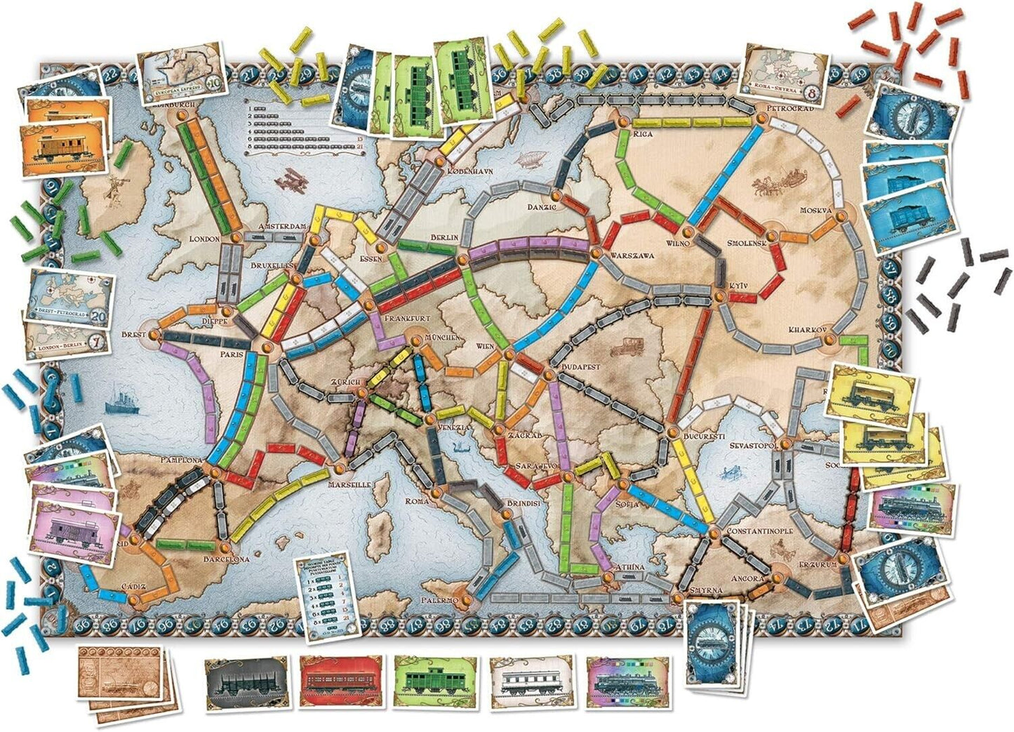 Ticket to Ride Europe - NEW Board Game - Genuine AUS Stock