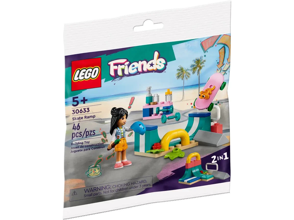 LEGO FRIENDS Skate Ramp (30633) Polybag - BRAND NEW