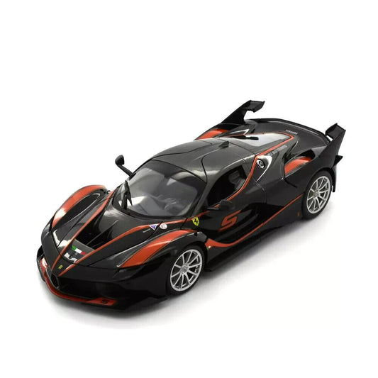 Black Ferrari FXX K Kids Diecast Model Toy Vehicle Car Gift Maisto 1:18 25cm