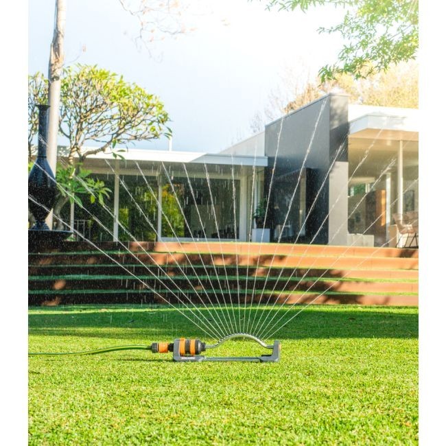 Holman Sprinkler Oscillating 17 Nozzle 275m² Max Ideal For LARGE Lawns 2884H