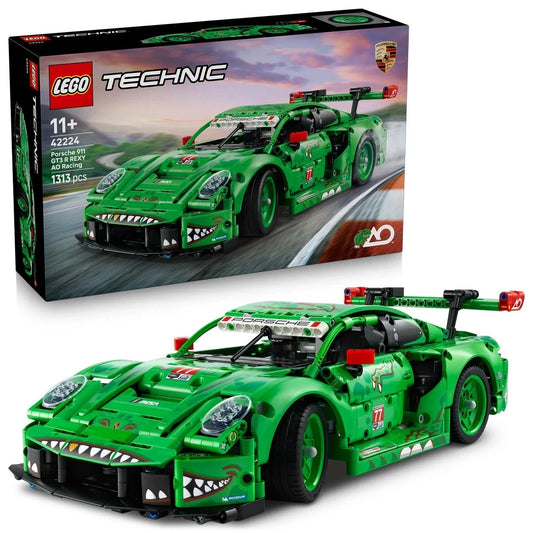 LEGO Technic 42224 Porsche 911 GT3 R REXY AO Racing Car 1313 PCS New Sealed