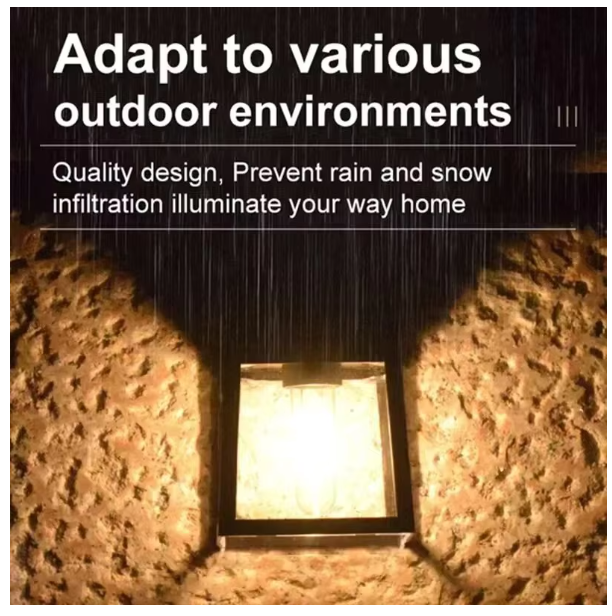 Waterproof LED Solar Powered Wall Light Outdoor Motion Sensor Garden Security