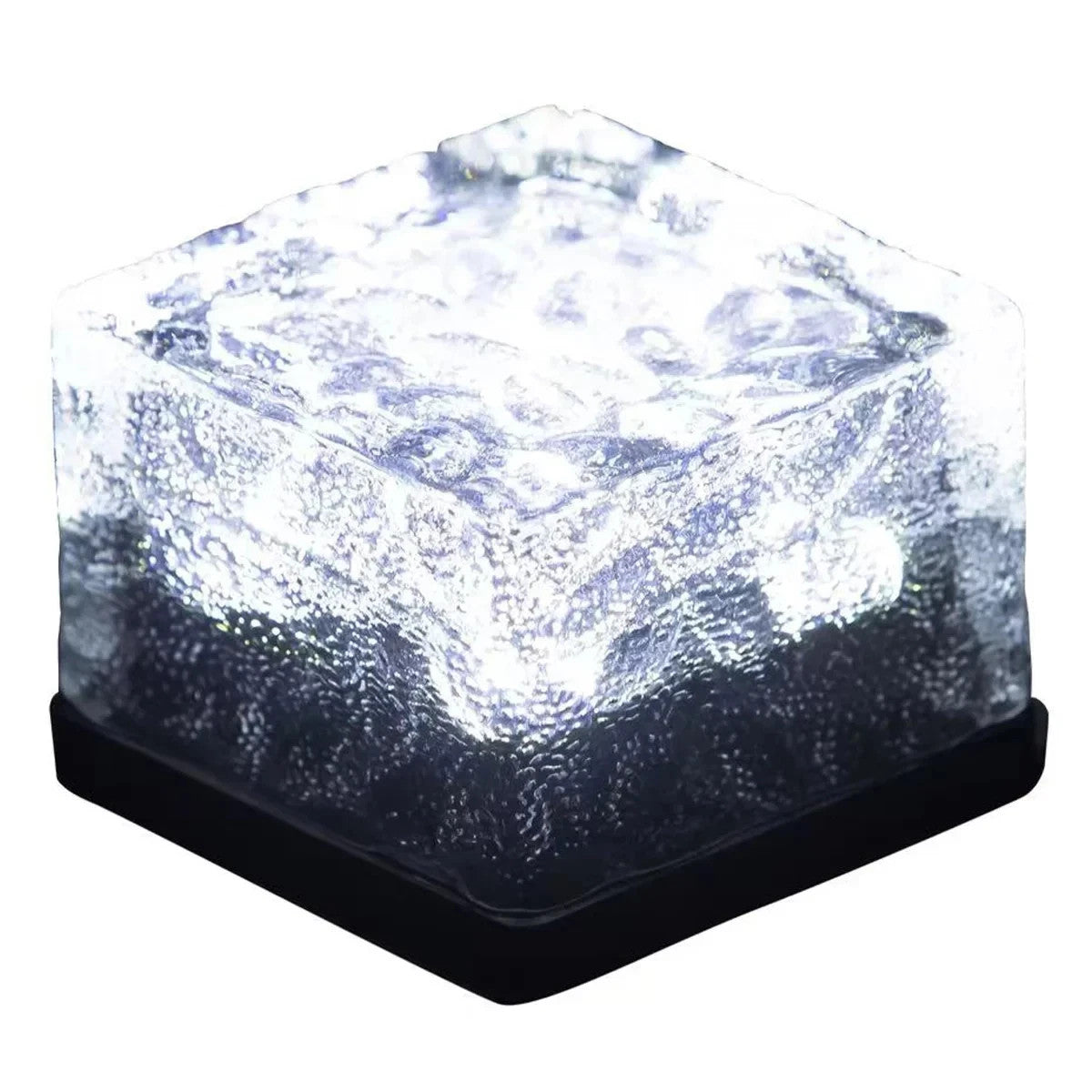 Dais Solar Brick Light Outdoor Lights Path Garden Camping LED 6 Pack Cool White