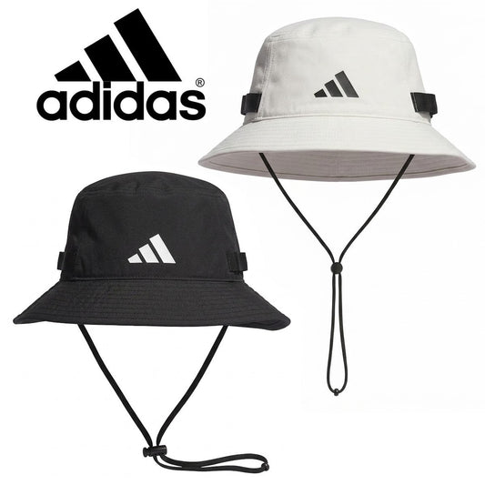 Adidas Adult-Unisex Originals Victory Bucket Hat Lightweight UPF50 White/Black