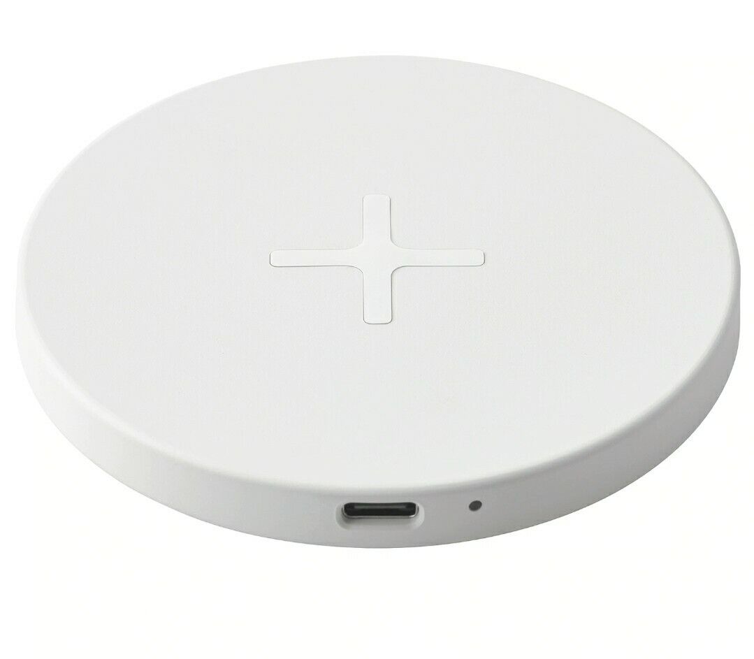 LIVBOJ Qi Wireless Charger Desktop Pad  White Brand New