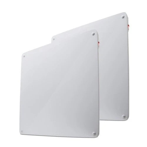 2 x Goldair 425W Square Wall Panel Heater Printable Slim Design Quiet Operation