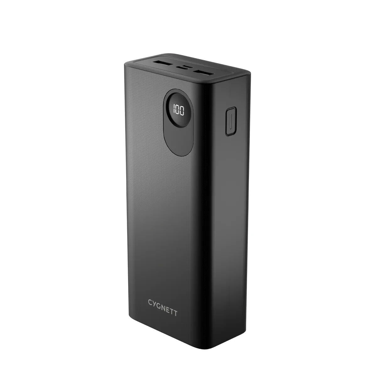 Cygnett ChargeUp Maxx Digital 30,000 mAh Power Bank  Black